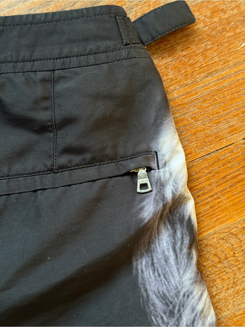 Orlebar Brown Black Swim Shorts with Dog Face Print - Picture 6 of 8